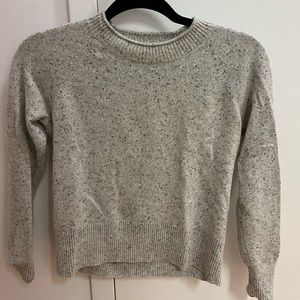 Madewell grey cashmere sweater